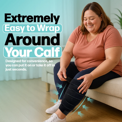 Calf Compression Wrap | Boost Circulation & Reduce Leg Swelling At Home